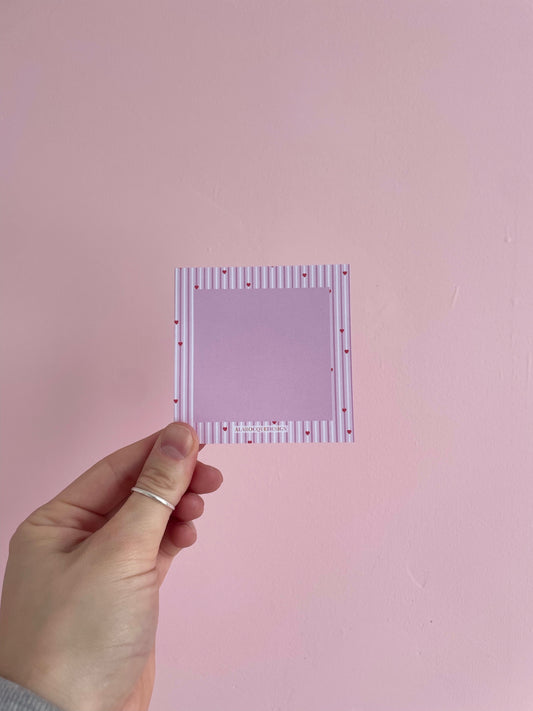 Sticky Notepads | Books and Coquette