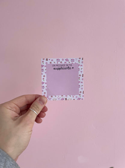 Sticky Notepads | Books and Coquette