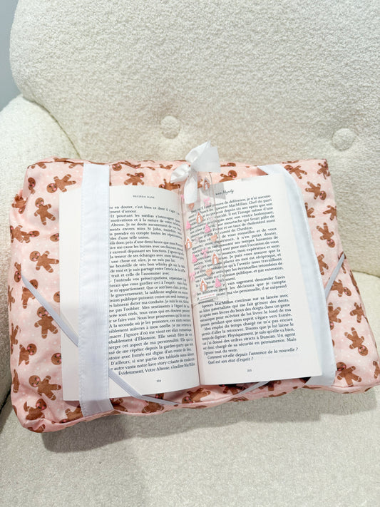 Coussin de lecture | Noel | Pain d'épices