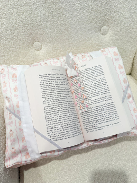 Coussin de lecture | Noel | Pain d'épices et boucles