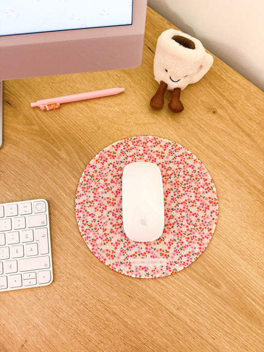 Tapis de souris | Orangés et fleurs