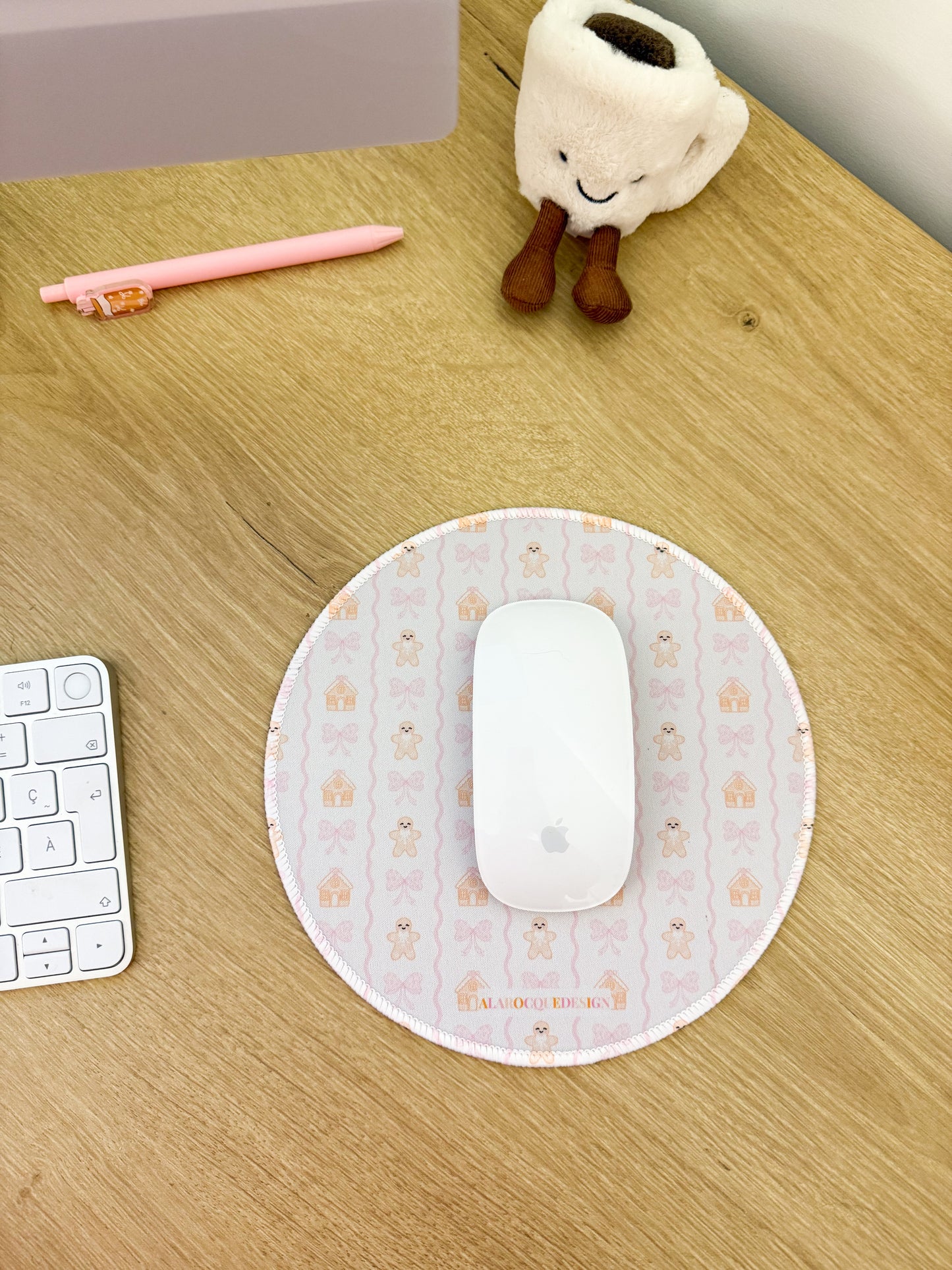 Tapis de souris | Pain d'épice et boucles