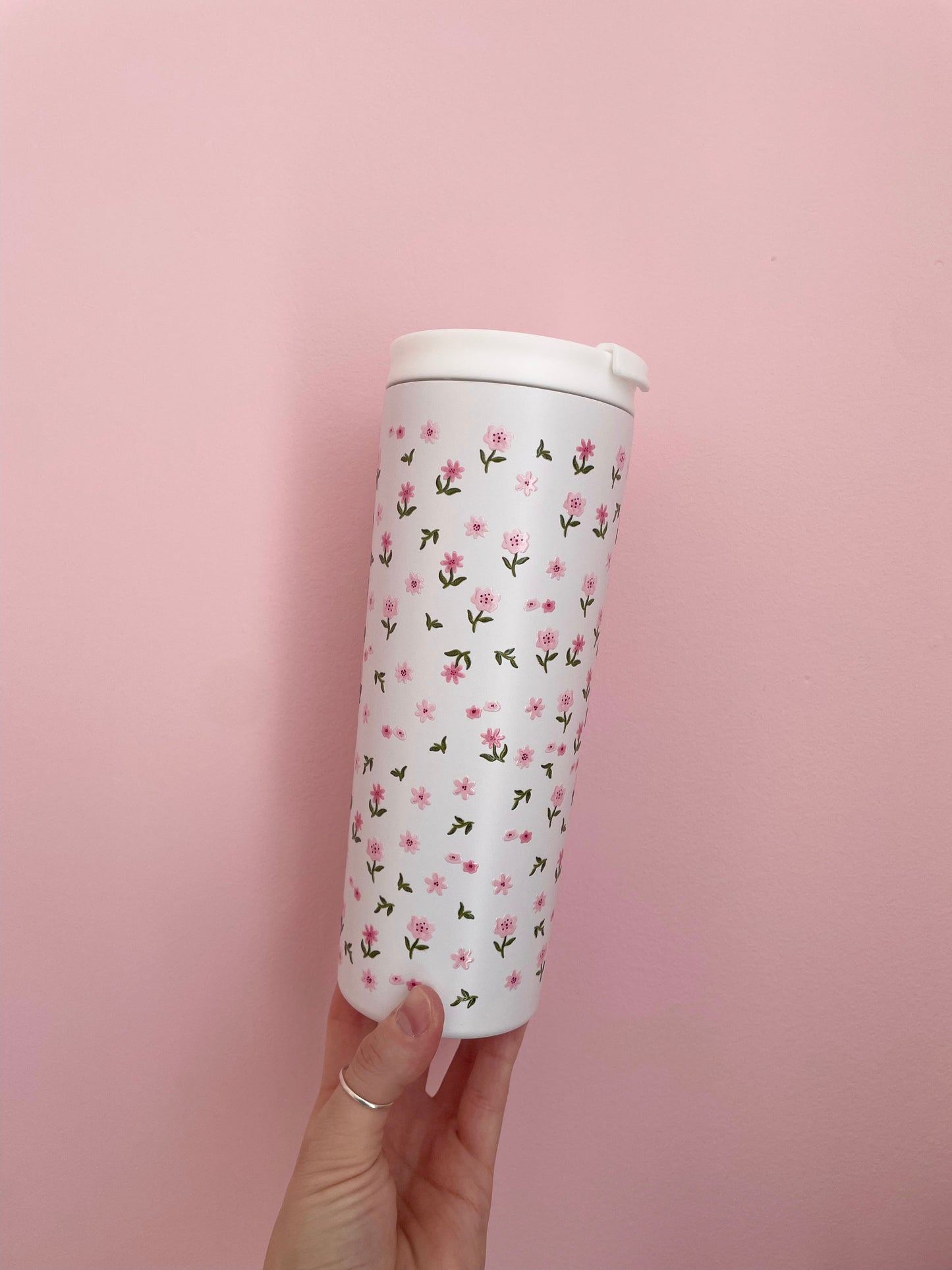 24 oz Insulated Bottle | Beige | Bears and Curls