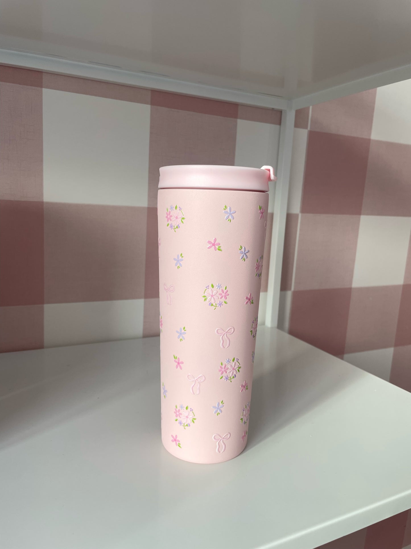 24 oz Insulated Bottle | Beige | Bears and Curls