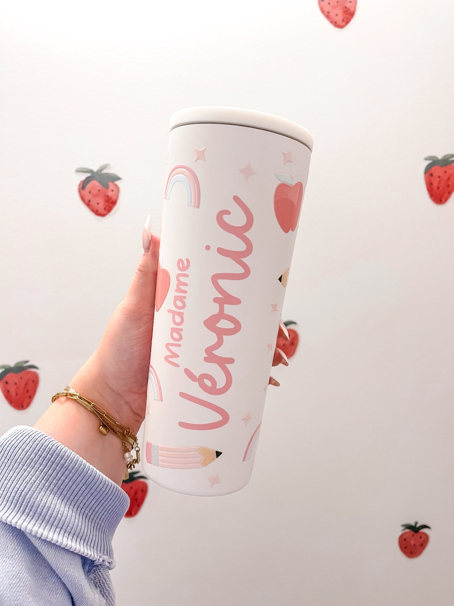 Bouteille isotherme 24 oz | Écolier | Personnalisation