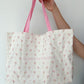 Floral tote bag