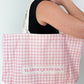 Floral tote bag