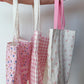 Floral tote bag