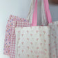 Floral tote bag
