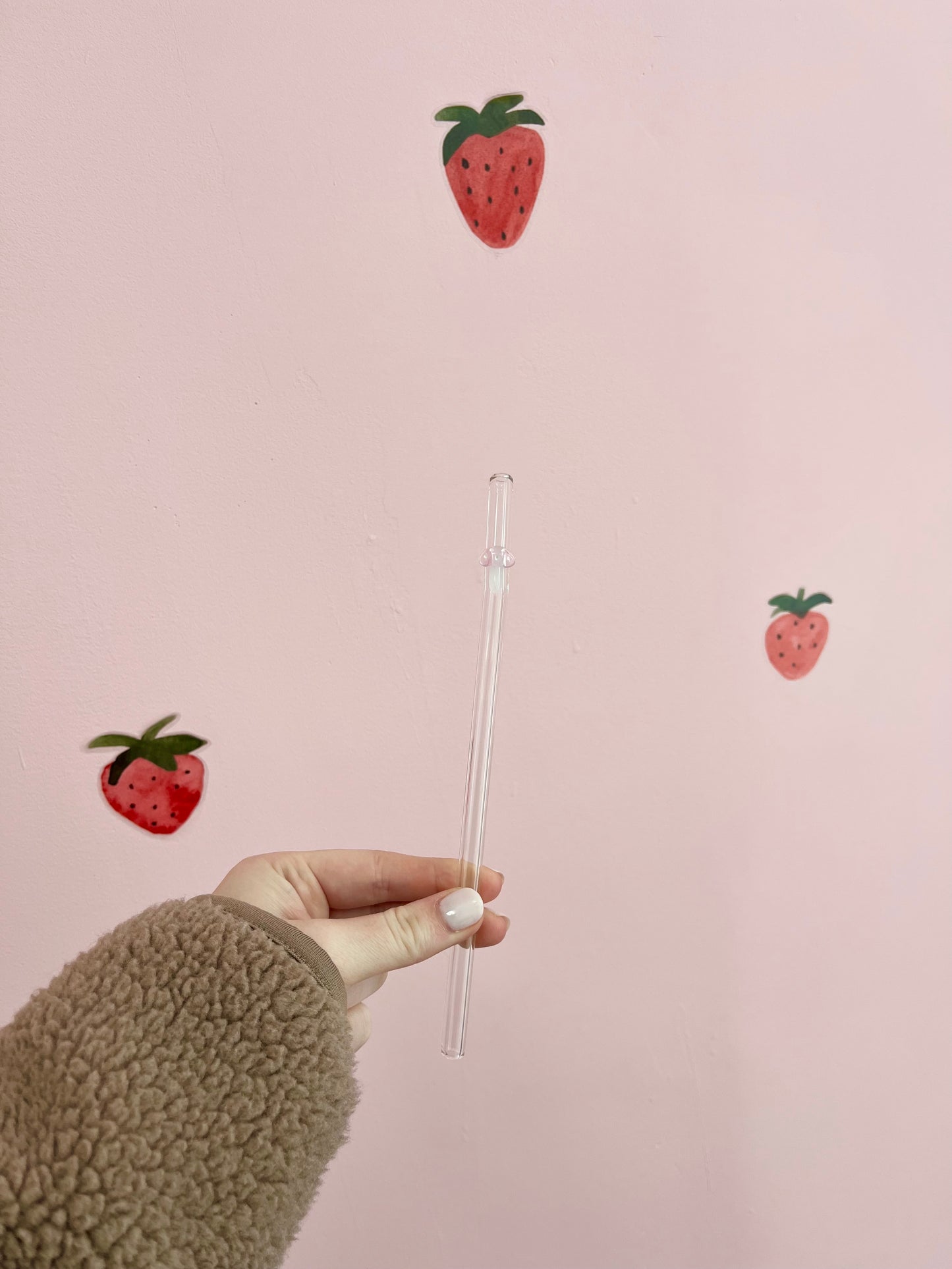 Glass Straw | Mushroom