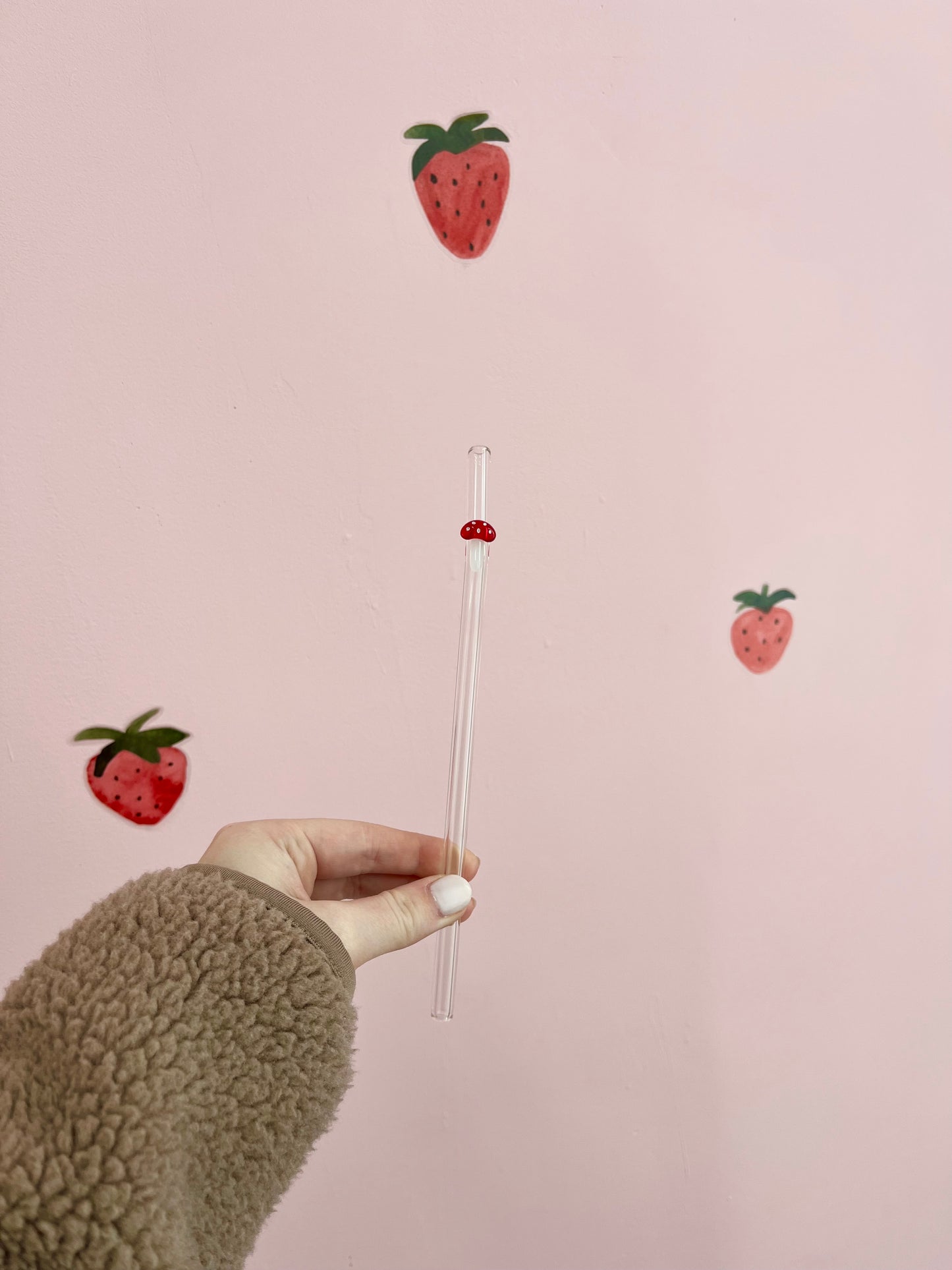 Glass Straw | Mushroom
