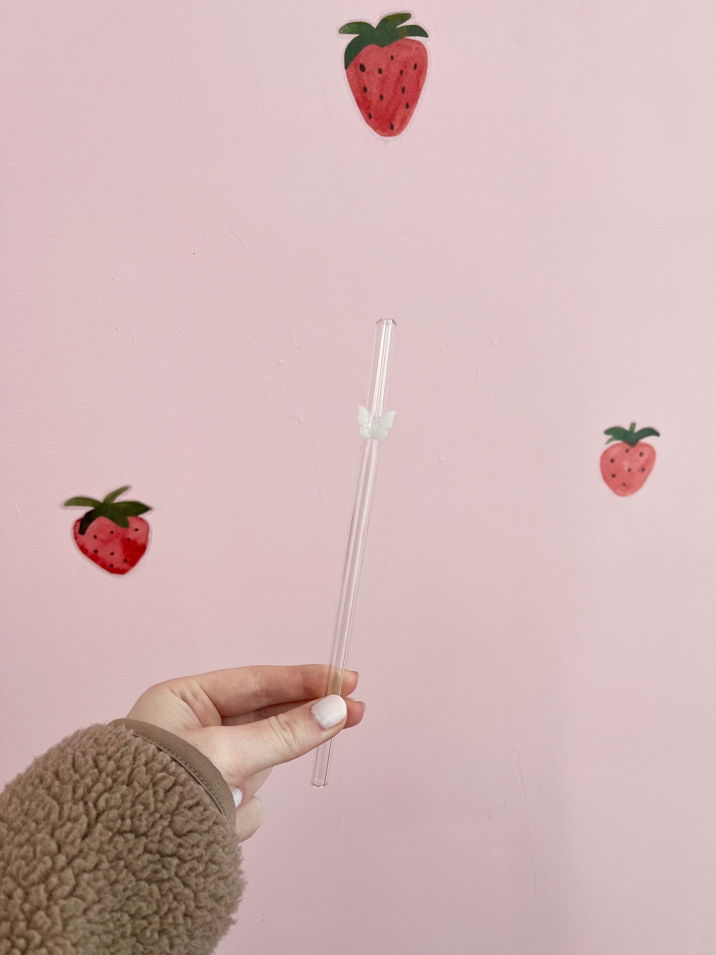 Glass Straw | Butterfly