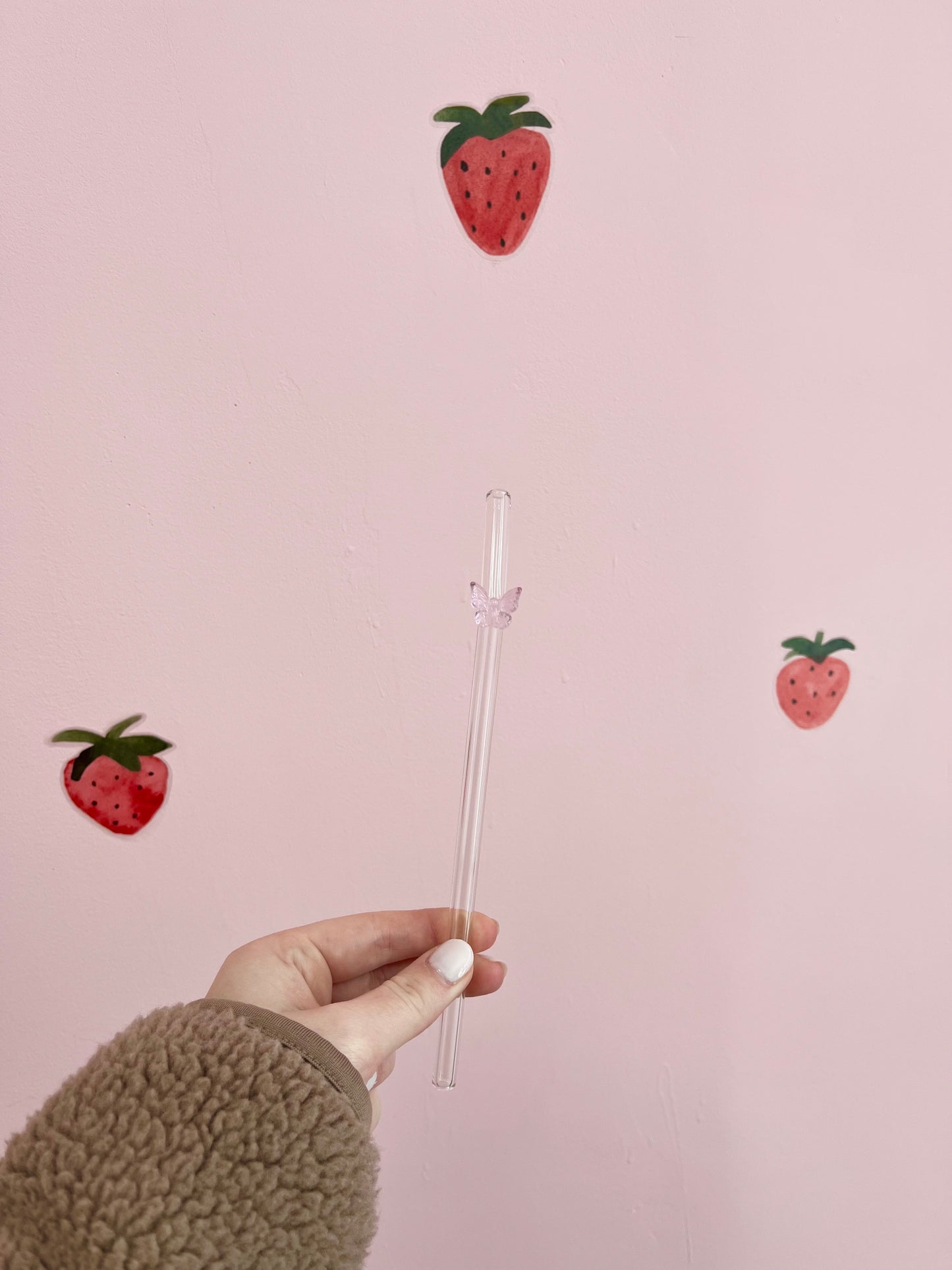 Glass Straw | Butterfly