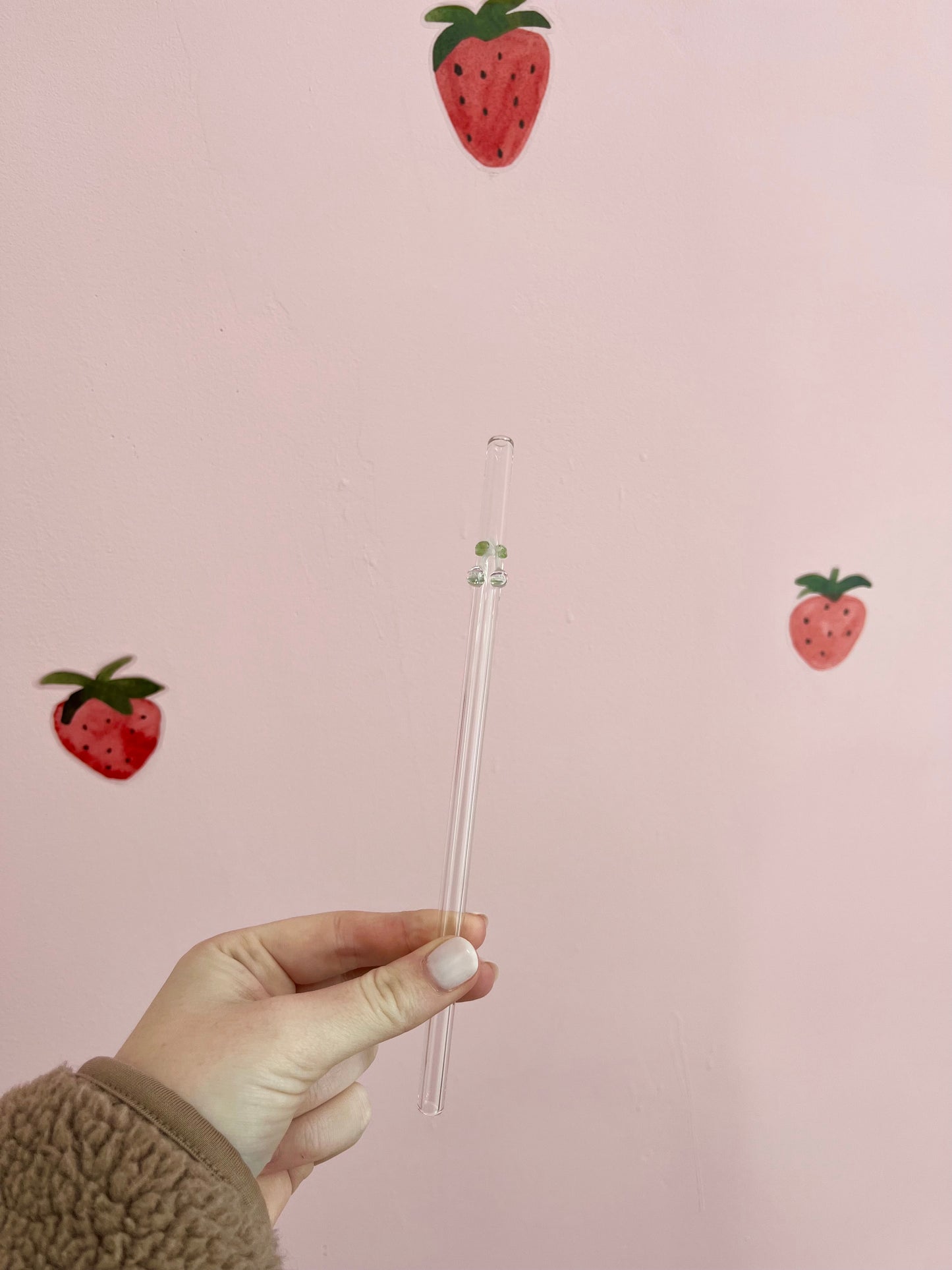 Glass straw | Fruits