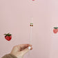Glass straw | Fruits