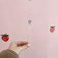 Glass straw | Fruits