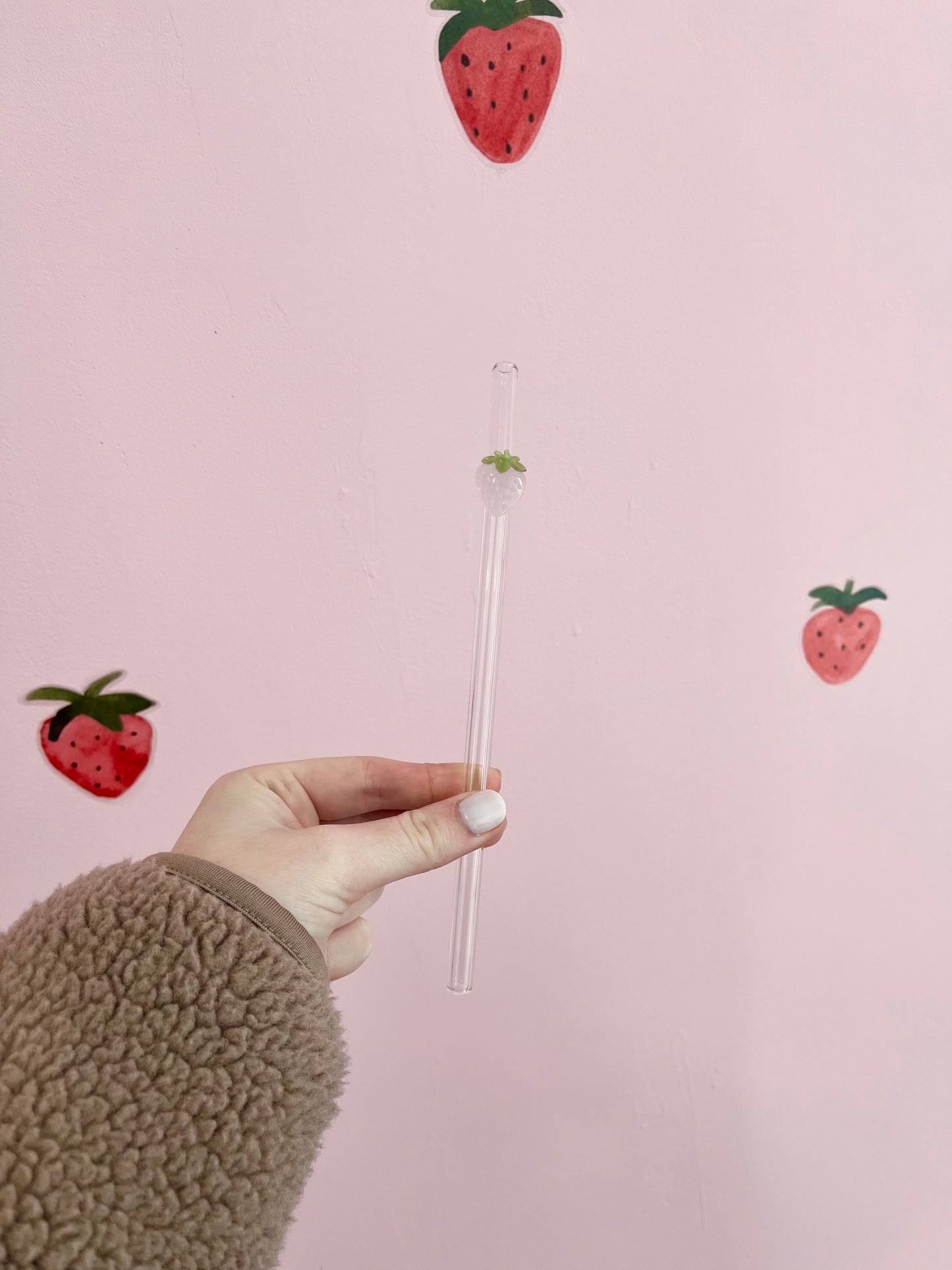 Glass straw | Fruits