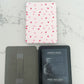 7" e-reader case | Strawberries, curls and flowers