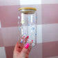 16 oz Glass | Summer | Blue Cowgirl