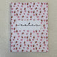Notebook | Fuchsia and white flowers