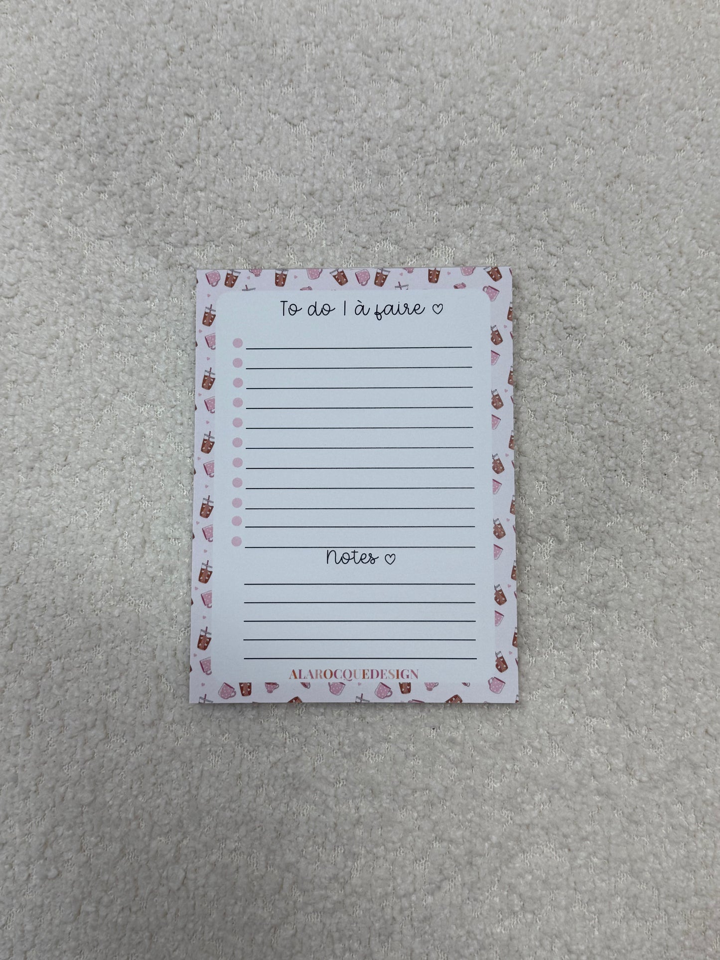 Liste de tâches | Cafés et coquette